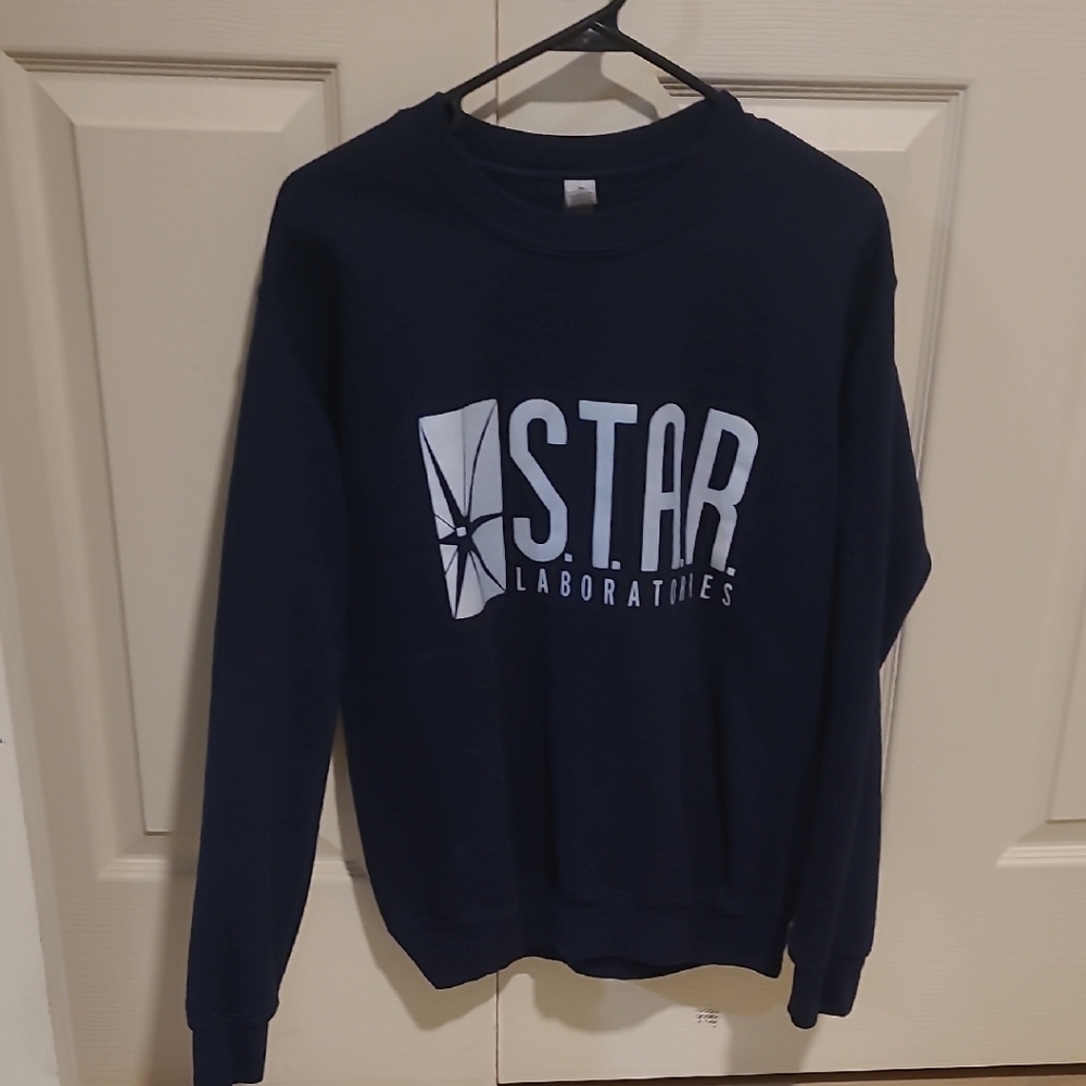 Navy Blue Boys/Mens Sweatshirt - STAR labs